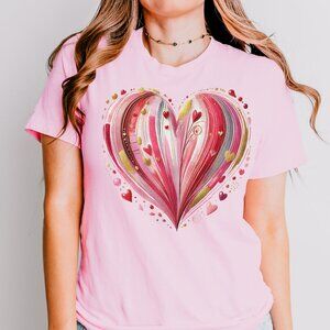 Valentine's Day Shirt, Heart Shirt, Heart Tee, Valentine's Day Shirt